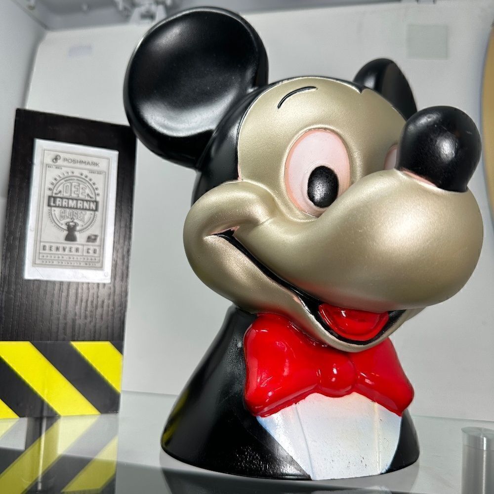 BIG-VINYL Disney® – Mickey Mouse™ Piggy Bank-1971–ReFurb